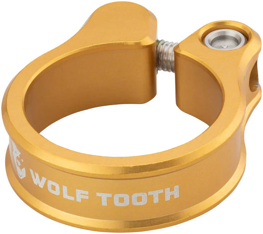 Seatpost Clamp - 36.4mm Gold - Bicycle Warehouse