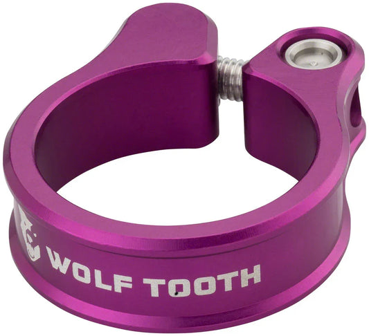 Seatpost Clamp - 28.6mm Purple - Bicycle Warehouse