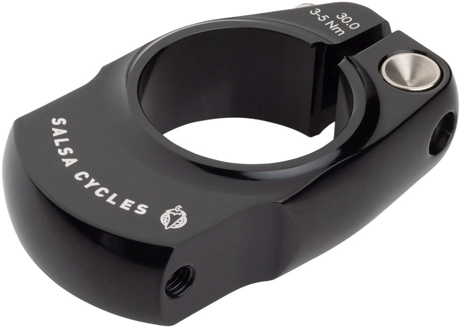 Rack-Lock Seatpost Clamp - 30.0mm Bolt-On Black - Bicycle Warehouse