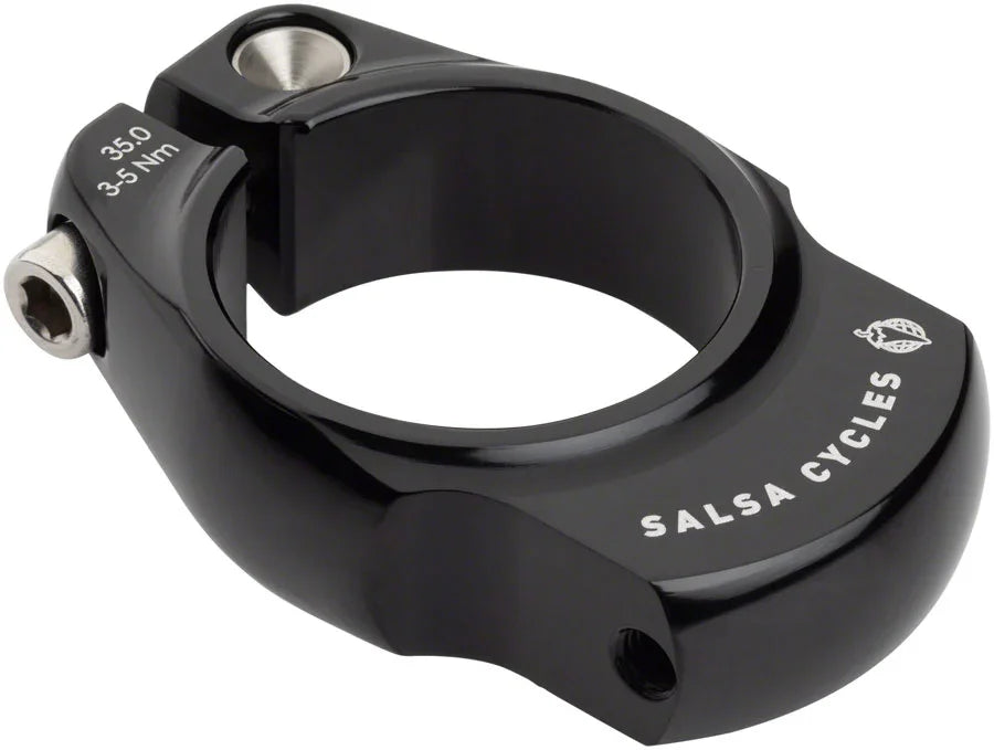 Rack-Lock Seatpost Clamp - 35.0mm Bolt-On Black - Bicycle Warehouse
