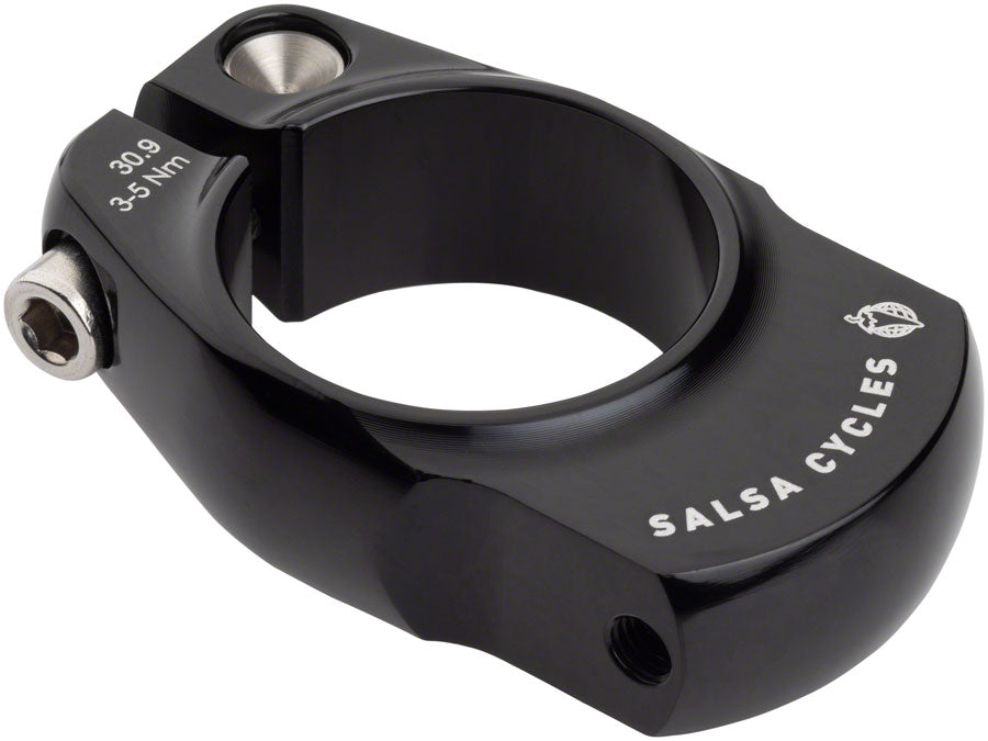 Salsa Post-Lock Rack Mount 30.9 Black - Bicycle Warehouse