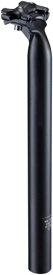 Comp 2-Bolt Seatpost: 30.9mm 400mm Black 2020 Model - Bicycle Warehouse