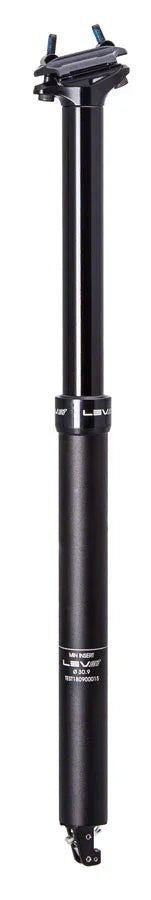 LEV Si Dropper Seatpost - 27.2mm 120mm Black - Bicycle Warehouse