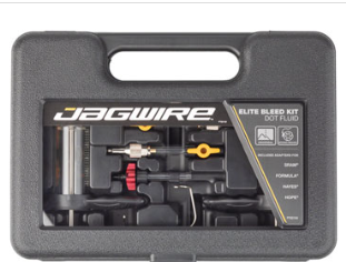 Jagwire Elite DOT Bleed Kit, includes SRAM Avid Formula Hayes Hope Adapters