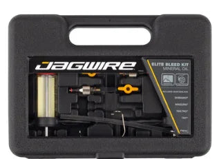 Jagwire Elite Mineral Oil Bleed Kit - Shimano, Magura, Tektro, TRP, Hayes, Adapters Included - Bicycle Warehouse