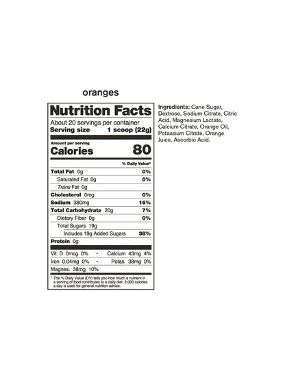 Skratch Labs Supplement Skratch/Trek Sport Hydration Orange 1lb Bag - Bicycle Warehouse