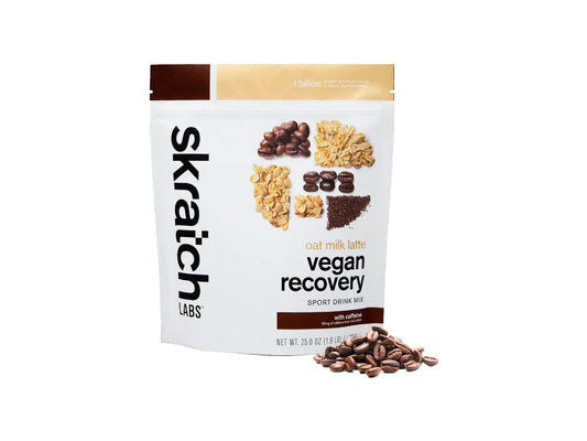 Skratch Labs Supplement Skratch Vegan Recovery Oat Milk Latte 12 Serving - Bicycle Warehouse