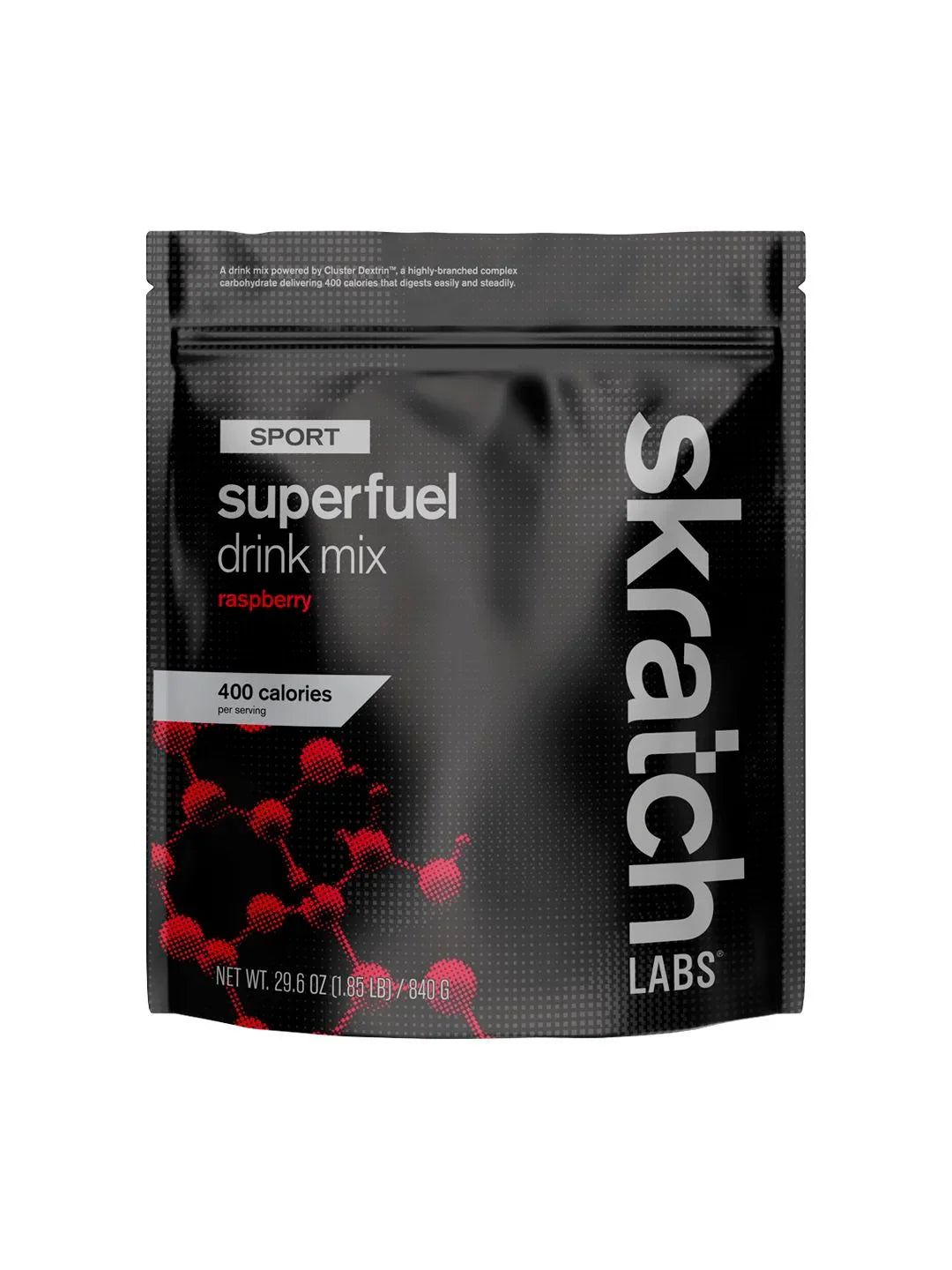 Skratch Labs Supplement Skratch Superfuel Raspberry 8 Serving - Bicycle Warehouse