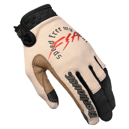 Speed Style Menace Glove - Cream