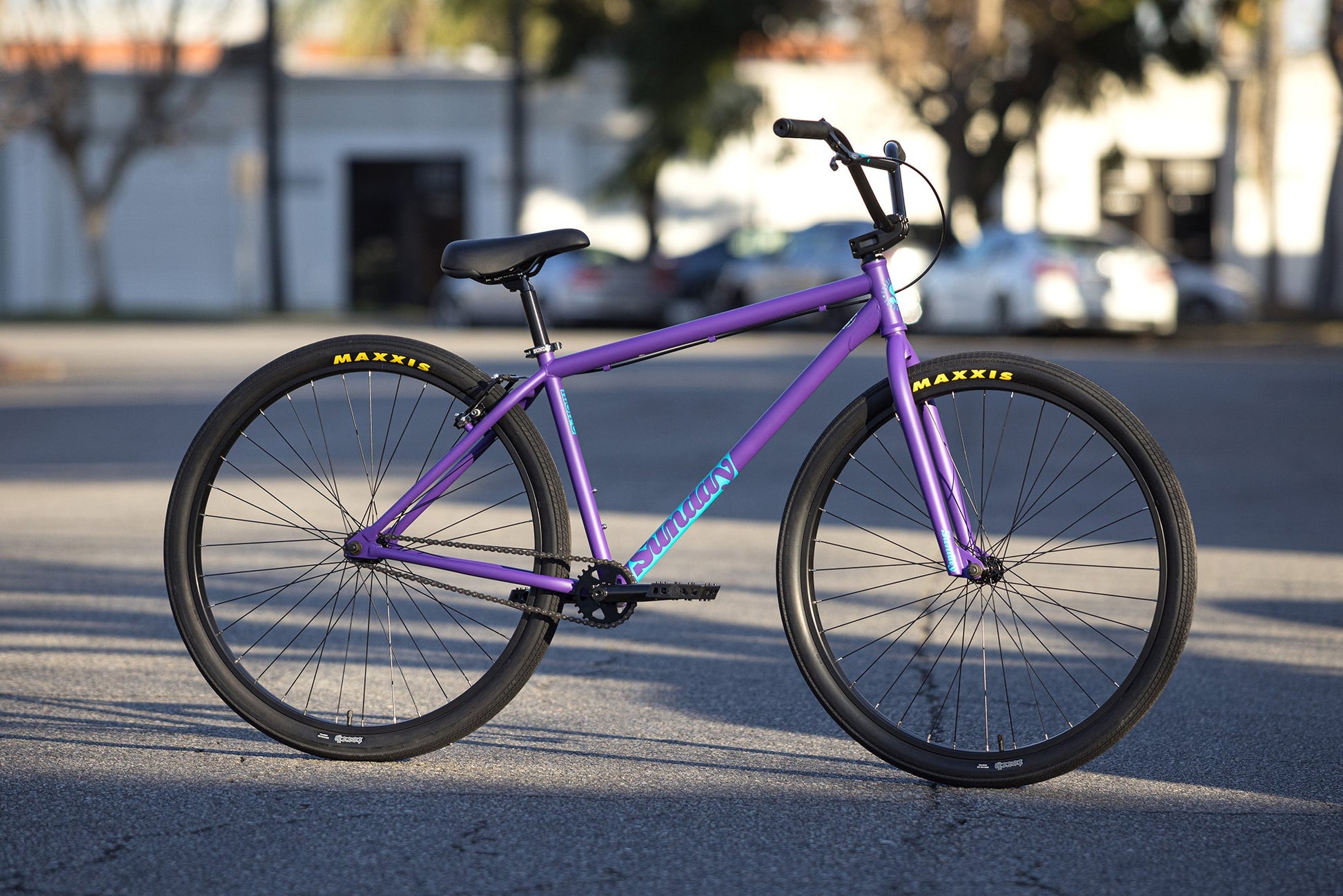 Purple Adult Bmx Cruiser 29