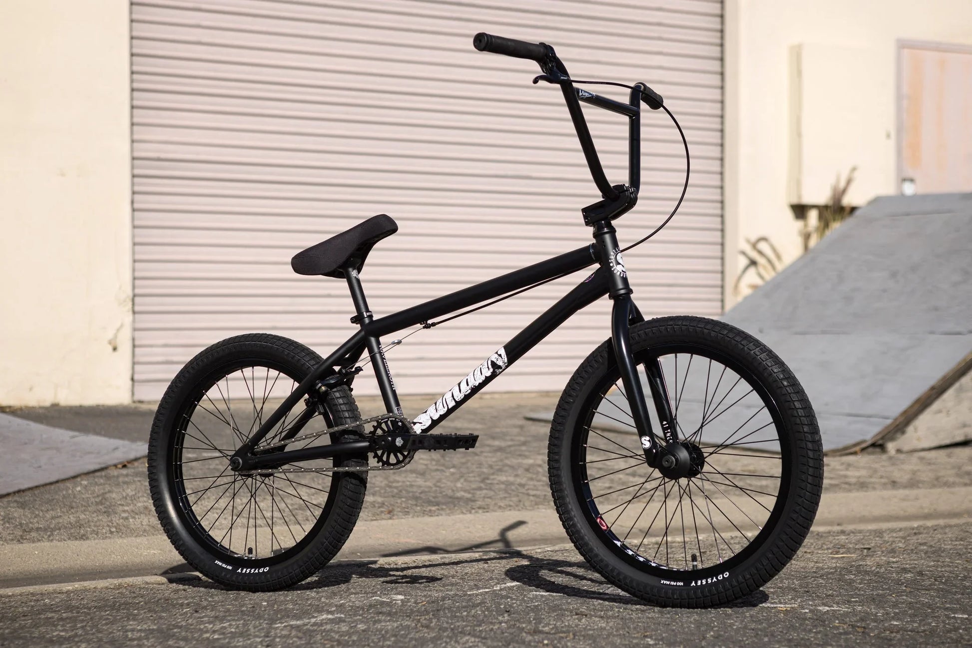 Sunday Wavelength BMX Bike - Gary Young Signature, 21"TT Matte Black - Bicycle Warehouse