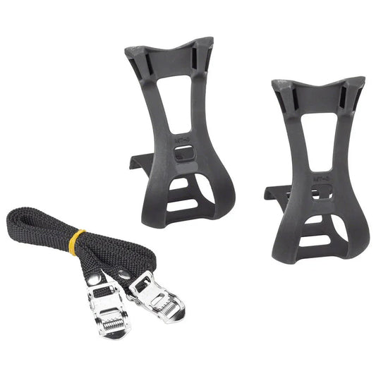 Dimension Toe Clip and Strap Set - Pedals - Bicycle Warehouse