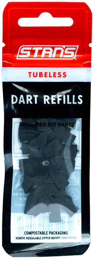Stans No Tubes Dart Tubeless Repair Refills - 6 pack - Bicycle Warehouse