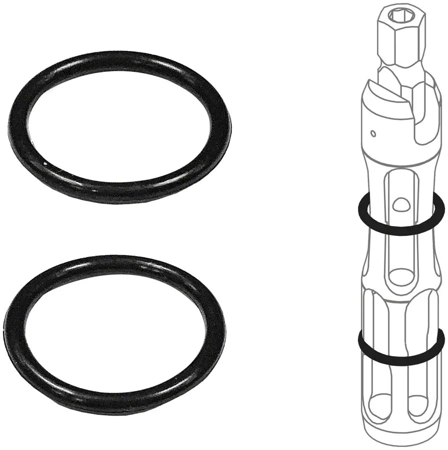 EnCase System Hex Bit Driver O-Rings – Bicycle Warehouse