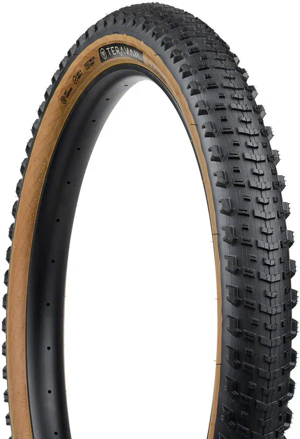 Oxbow Tire - 27.5 x 3 Tubeless Folding Tan Light and Supple - Bicycle Warehouse