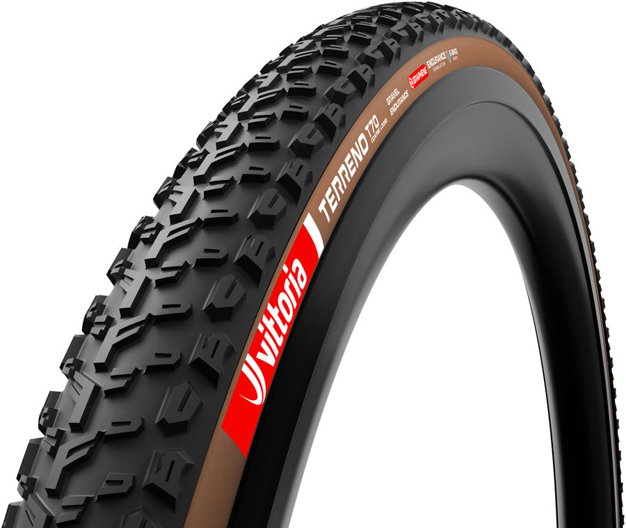 Vittoria Terreno T70 Coarse Loose Tire, Graphene G2.0 - 700 x 40c - Bicycle Warehouse