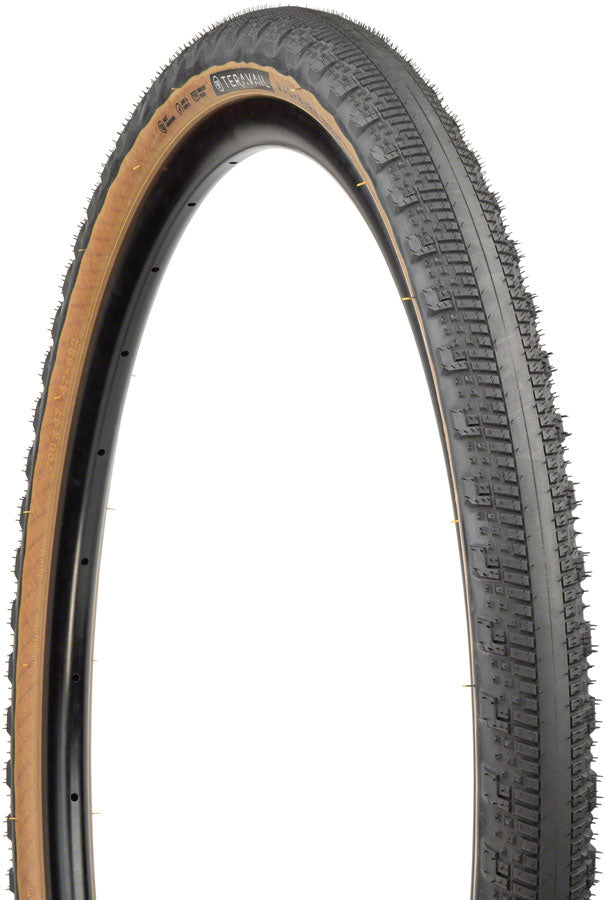 Washburn Tire - 700 x 47 Tubeless Folding Tan Light and Supple - Bicycle Warehouse