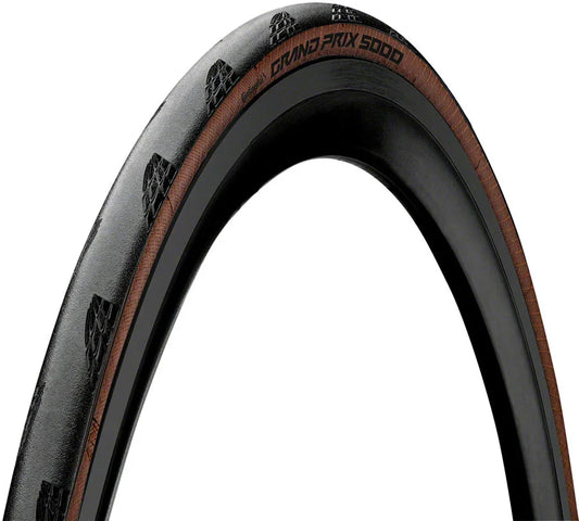 Grand Prix 5000 Tire - 700 x 25 Clincher Folding BLK/Transparent BLKChili Vectran Breaker LazerGrip ACT - Bicycle Warehouse