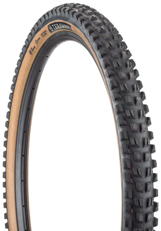 Teravail Kessel Tire - 29 x 2.5 Tubeless Folding Tan Durable Plus Grip Plus Compound - Bicycle Warehouse