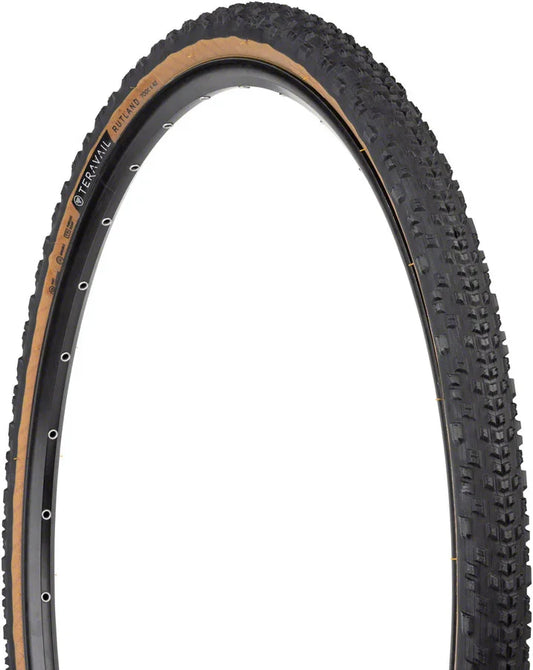 Rutland Tire - 700 x 42 Tubeless Folding Tan Durable - Bicycle Warehouse