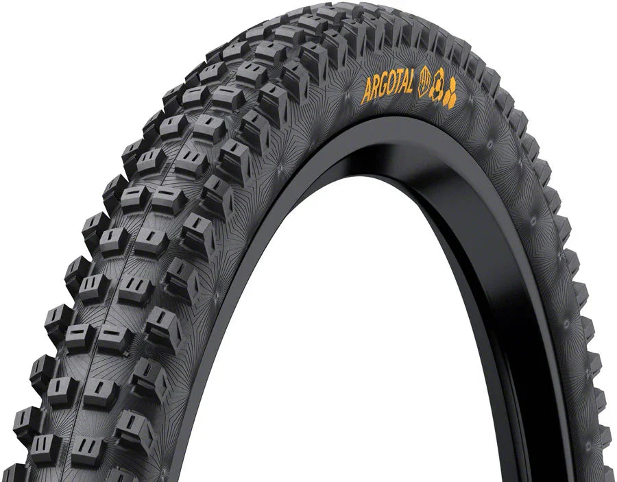 Argotal Tire - 29 x 2.60 Tubeless Folding BLK Soft Enduro Casing E25 - Bicycle Warehouse