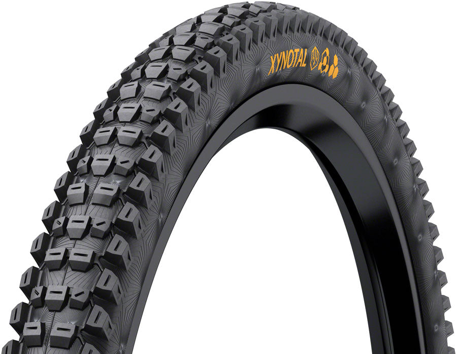 Xynotal Tire - 27.5 x 2.40 Tubeless Folding BLK Soft Enduro Casing E25 - Bicycle Warehouse