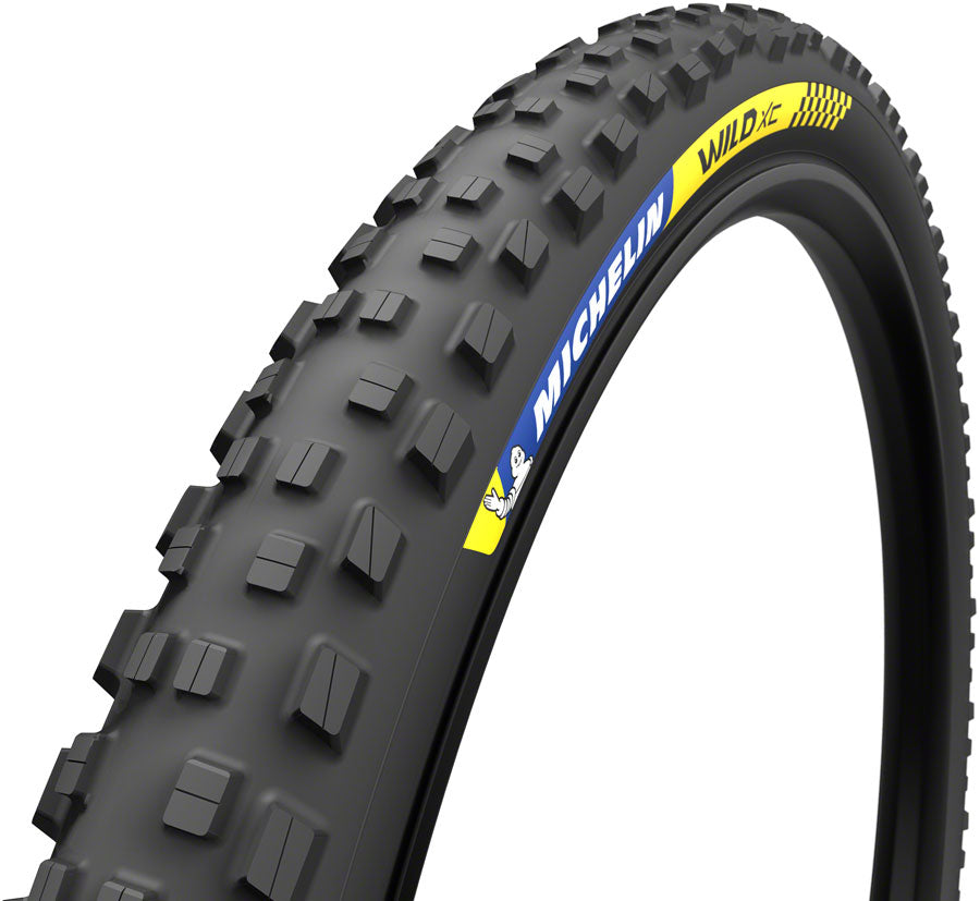 Wild XC Race Tire - 29 x 2.25 Tubeless Folding BLK Racing Line GUM-X Cross Shield E-Bike