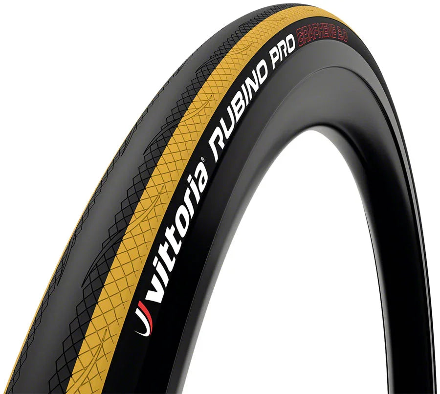 Rubino IV Tire - 700 x 25 Clincher Folding Black/Yellow 3C G2.0 - Bicycle Warehouse
