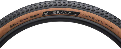 Teravail Camrock Tire - 29 x 2.4 Tubeless Folding Tan Durable Fast Compound - Bicycle Warehouse