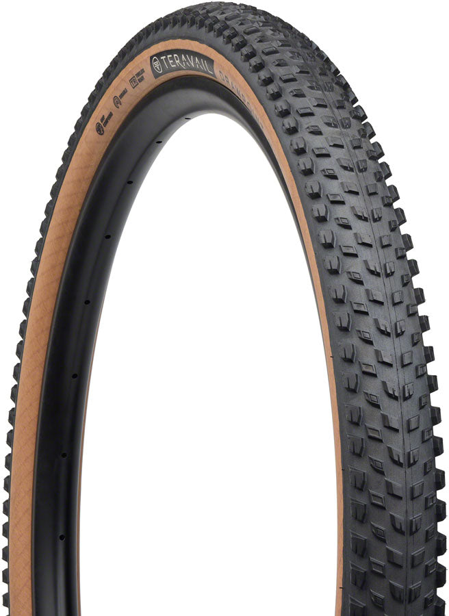 Teravail Drawpoint Tire - 29 x 2.4 Tubeless Folding Tan Durable Grip Compound - Bicycle Warehouse