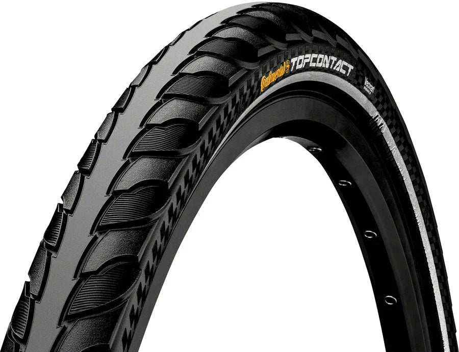 Top Contact II Tire - 700 x 47 Clincher Folding BLK/Reflex Vectran Breaker E50 - Bicycle Warehouse