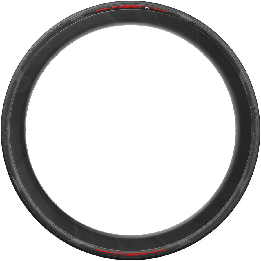 P ZERO Race TT Tire - 700 x 28 Clincher Folding Red Label TechBelt SmartEvo - Bicycle Warehouse