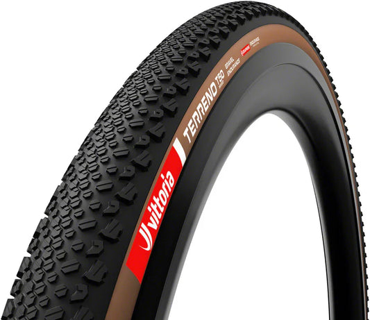 Terreno T50 Mixed Tire - 700 x 45 Tubeless Folding Brown Gravel Endurance Graphene G2.0 - Bicycle Warehouse