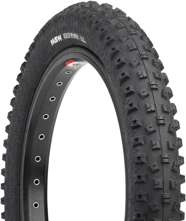 Utility Player Tire - 16 x 2.25 Black Rigid Wire Bead 33tpi - Bicycle Warehouse