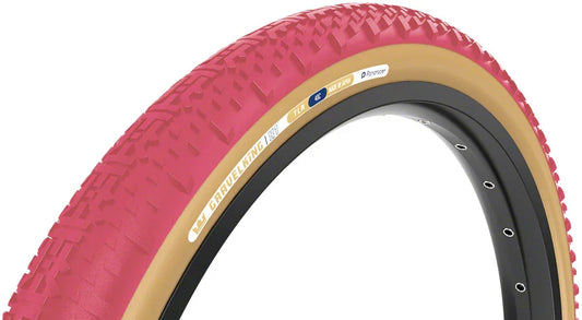 GravelKing X1 700c Tire - Cranberry/Brown - Bicycle Warehouse