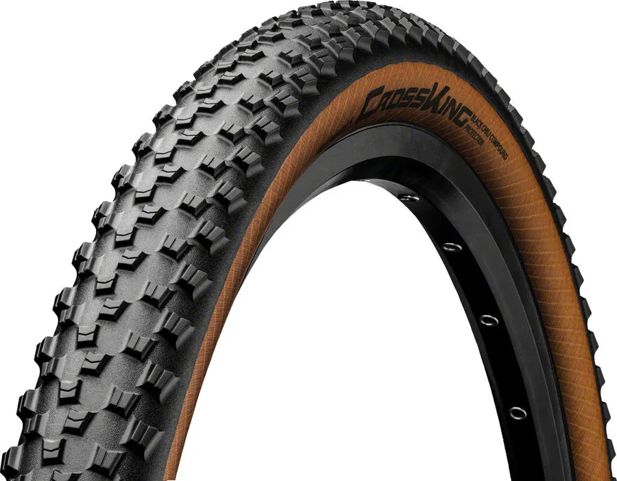 Cross King Tire - 27.5 x 2.20 Tubeless Folding BLK/Bernstein BLKChili ProTection E25 - Bicycle Warehouse