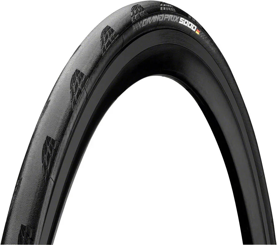 Grand Prix 5000 Tire - 700 x 30 Clincher Folding BLK BLKChili Vectran Breaker LazerGrip ACT E50 - Bicycle Warehouse