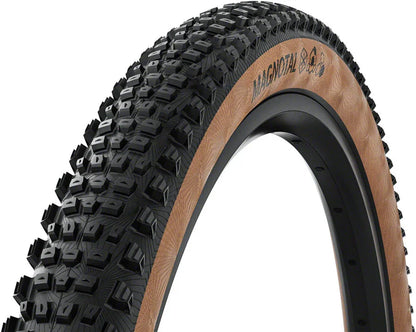 Continental Magnotal Tire - 29 x 2.40 Tubeless Folding BLK/Transparent Grip Trail Casing E25 - Bicycle Warehouse