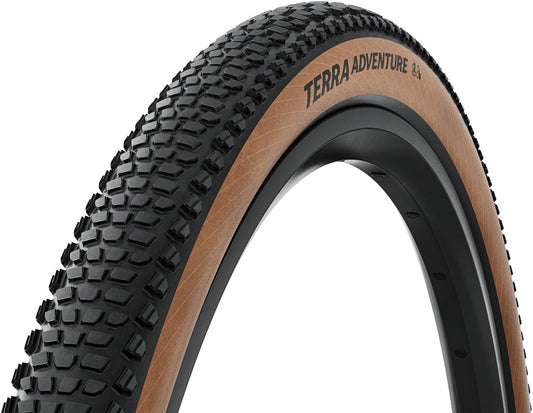 Continental Terra Adventure Tire - 700 x 50 Tubeless Folding BLK/Transparent Grip Trail Casing E25 - Bicycle Warehouse