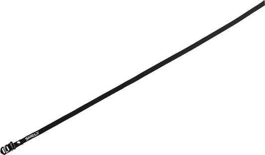 Junk Strap 120cm Rack Strap: Black with Stainless Buckle~ Each - Bicycle Warehouse