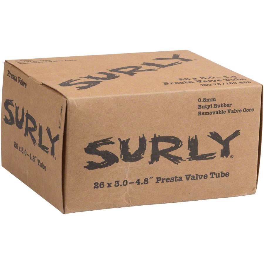 Surly Plus Fat Bike Tube - 26+, 26 x 3.0 - 4.8, Presta Valve - Tubes - Bicycle Warehouse
