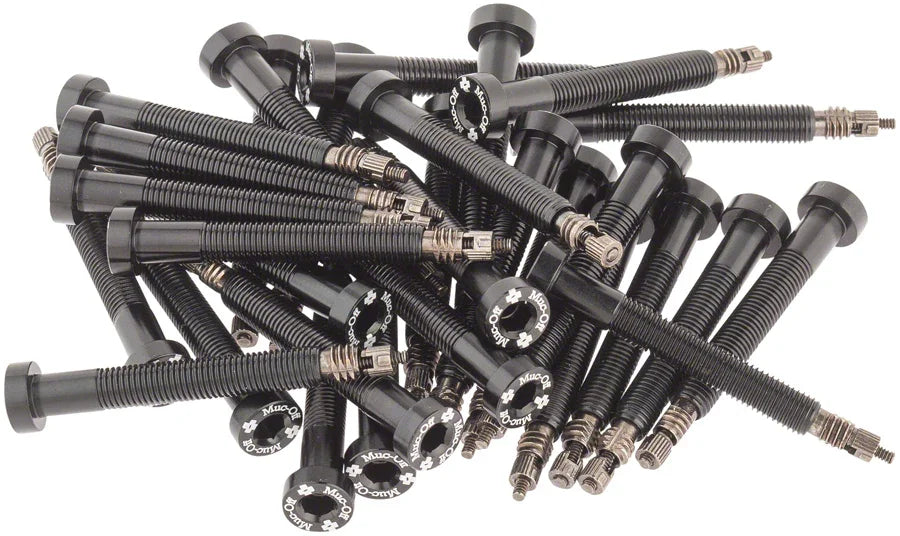 Tubeless Valve Box Refill - Black 44mm Stem Pack of 30 - Bicycle Warehouse