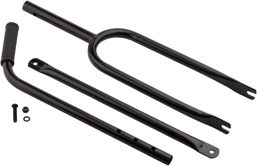 Three-point Attachment Bike Handle Black - Bicycle Warehouse