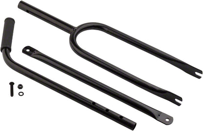 Three-point Attachment Bike Handle Black - Bicycle Warehouse