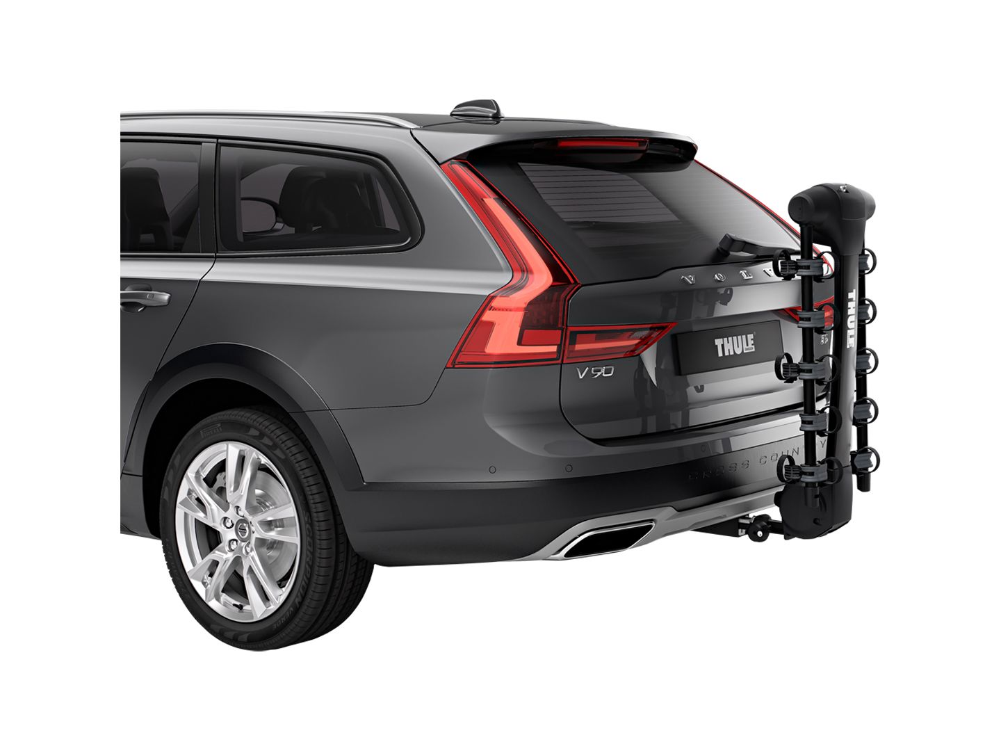 Thule Car Rack Apex XT 5-Bike Black - Bicycle Warehouse