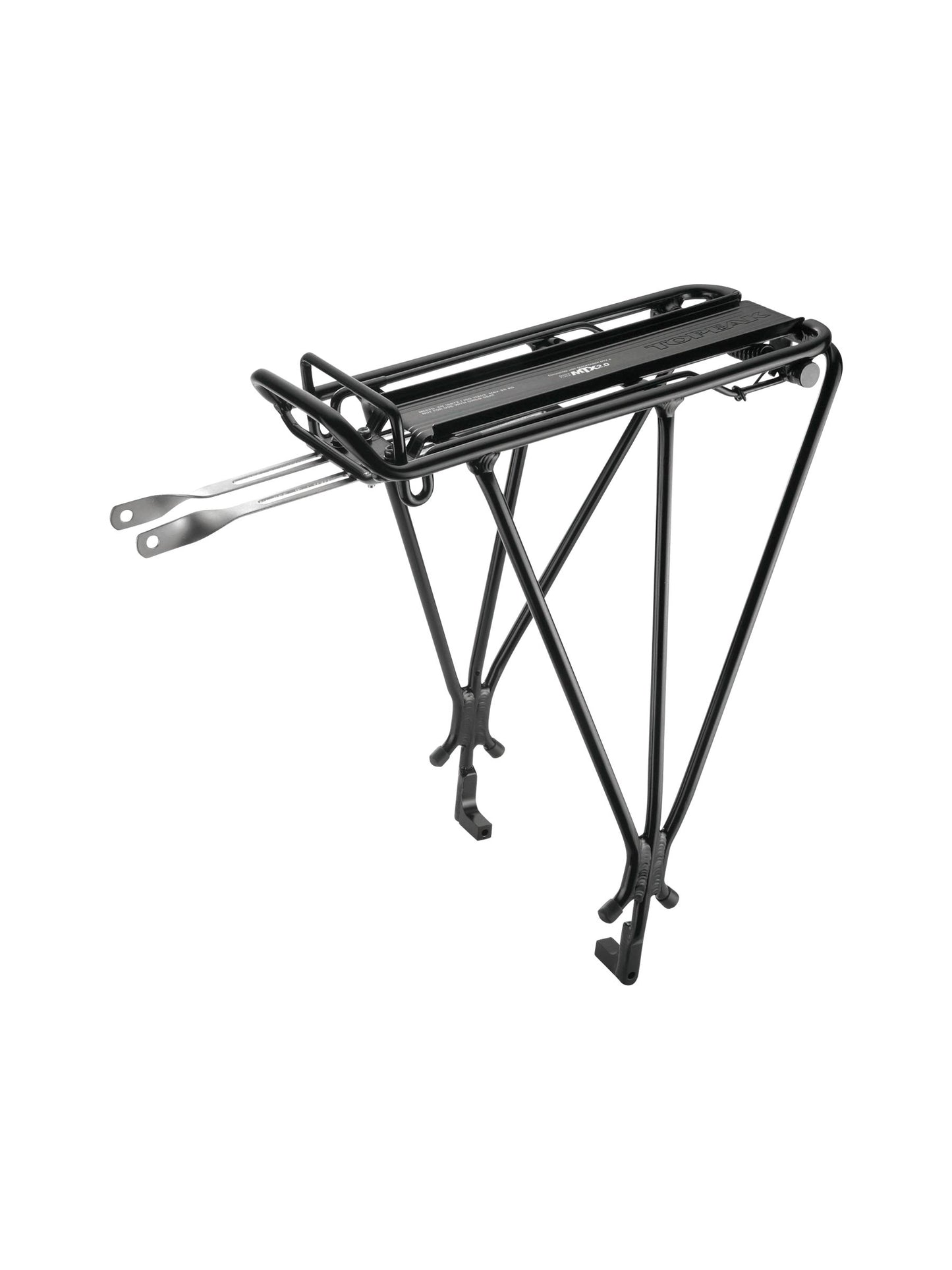 Topeak Explorer Tubular Disc Rack With Spring Black - Bicycle Warehouse