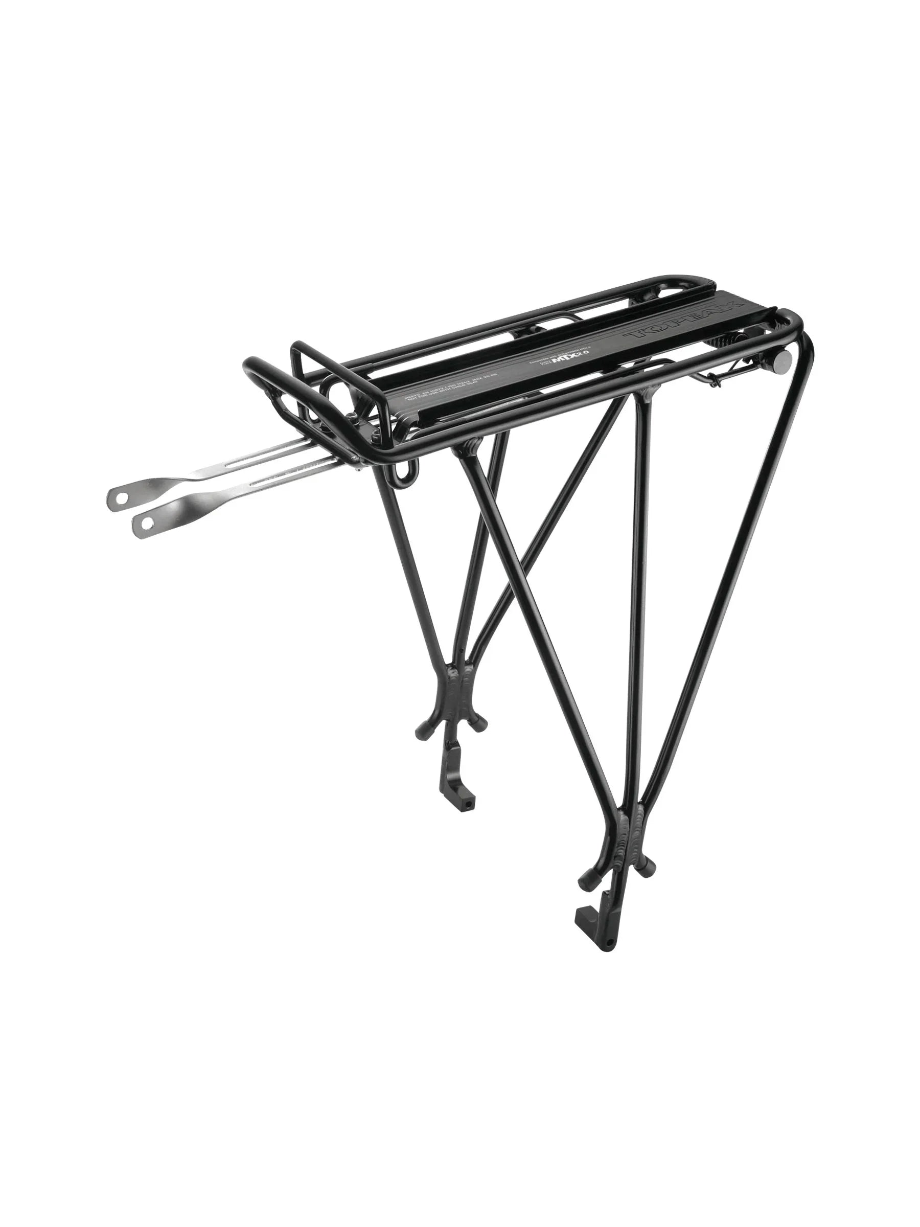 Topeak Explorer Tubular Disc Rack With Spring Black - Bicycle Warehouse