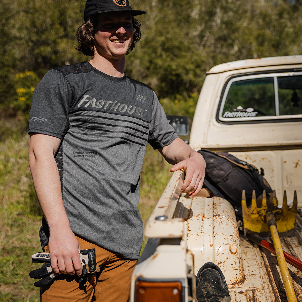 Classic Mercury SS Jersey - Black Heather/Charcoal Heather