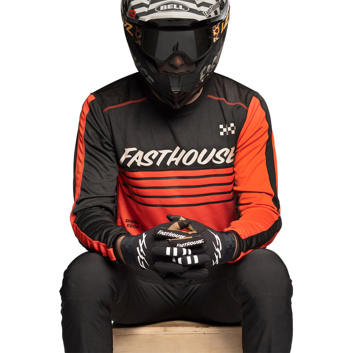 Classic Mercury LS Jersey - Black/Red