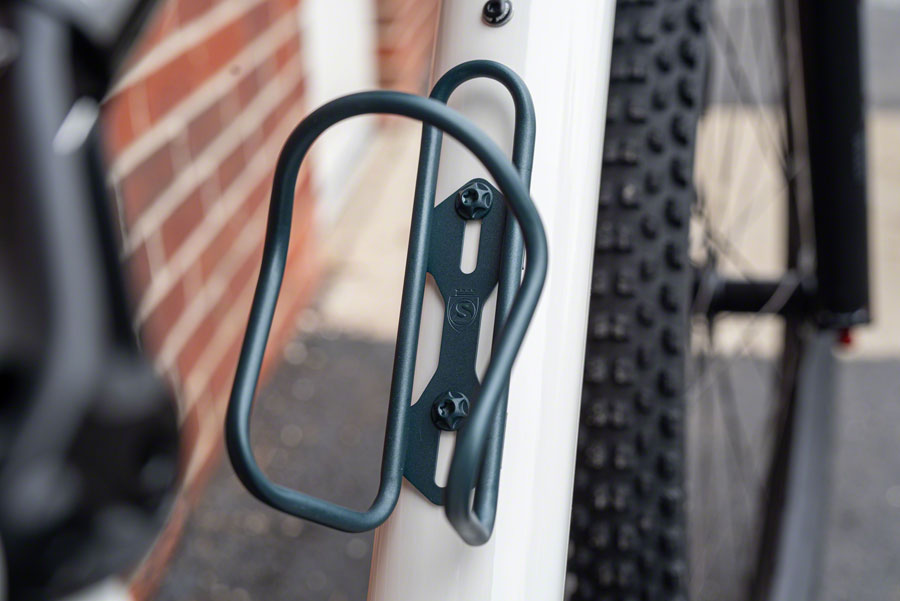 Anodized Titanium Bottle Cage - Midnight Blue - Bicycle Warehouse